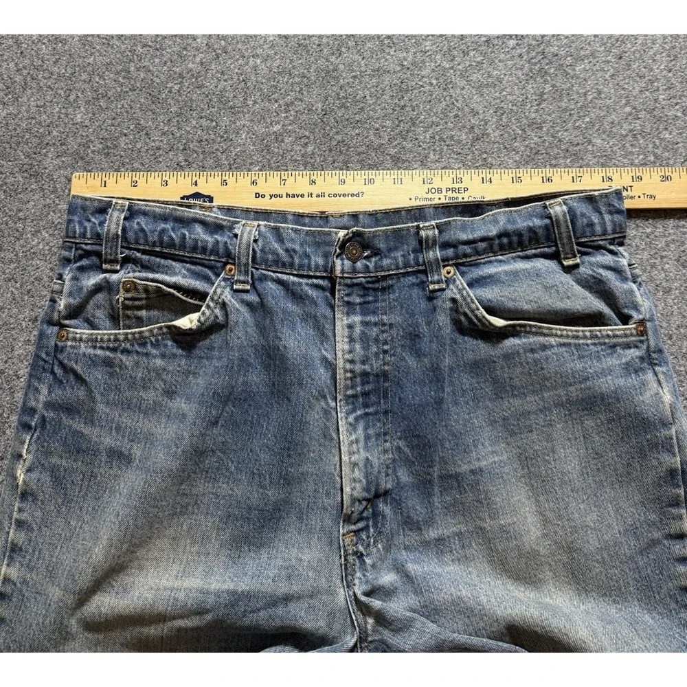 Vintage 70s‎ Men's Levi's Orange Tab Bootcut Flared 20517-0217 37x27.5* USA Made